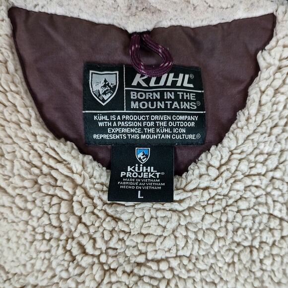 Kuhl fur lined womens coat size Large Kuhl Projekt - Picture 4 of 7